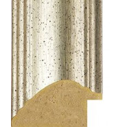 Speckled and Distressed Silver Picture Moulding 50mm Speckled and Distressed Silver Picture Moulding 50mm