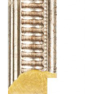 Distressed Silver Picture Moulding 33mm Distressed Silver Picture Moulding 33mm