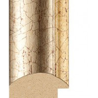 Marbled Silver, Gold rebate lip Picture Moulding 43mm Marbled Silver, Gold rebate lip Picture Moulding 43mm
