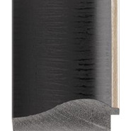 Black, Silver rebate lip Picture Moulding 95mm Black, Silver rebate lip Picture Moulding 95mm