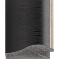 Black, Silver rebate lip Picture Moulding 95mm Black, Silver rebate lip Picture Moulding 95mm