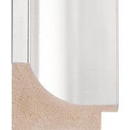 Metallic bright Silver Picture Moulding 66mm Metallic bright Silver Picture Moulding 66mm