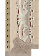 Cream, rust highlights Picture Moulding 35mm Cream, rust highlights Picture Moulding 35mm
