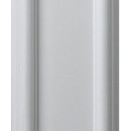 Plain White Dado 65mm by 2.9 metre