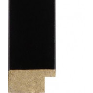 Matt Black Picture Moulding 30mm 