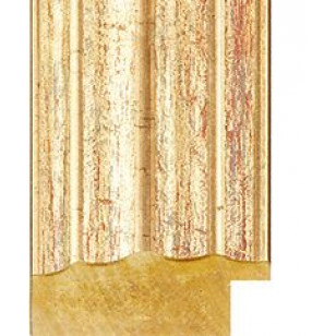 Distressed Gold Picture Moulding 38mm 